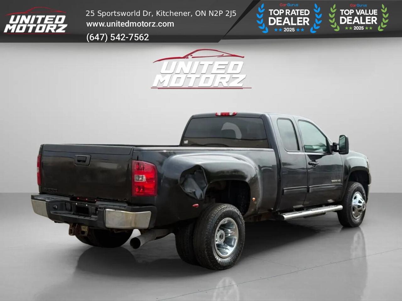 2011 GMC Sierra 3500 HD 2WD AUTO Ext Cab Dually DOUBLE CAB 157.5" SLT 6.6L Photo
