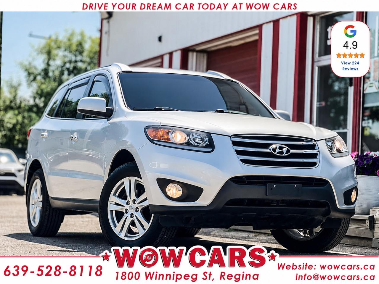 Used 2012 Hyundai Santa Fe Limited AWD for sale in Regina, SK