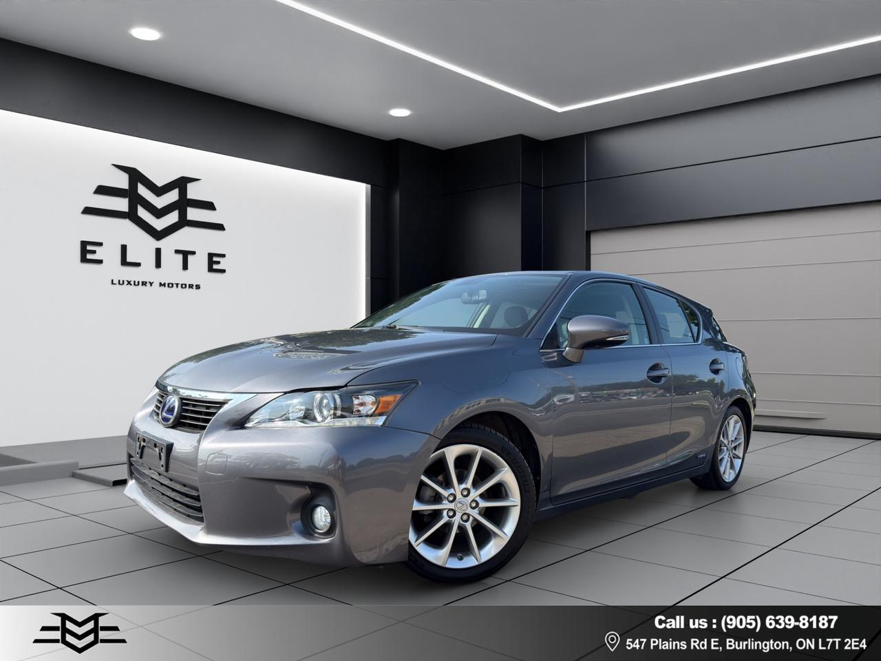 2012 Lexus CT 200h Hybrid - Leather -  Heated Seats - Auto !!! Photo2