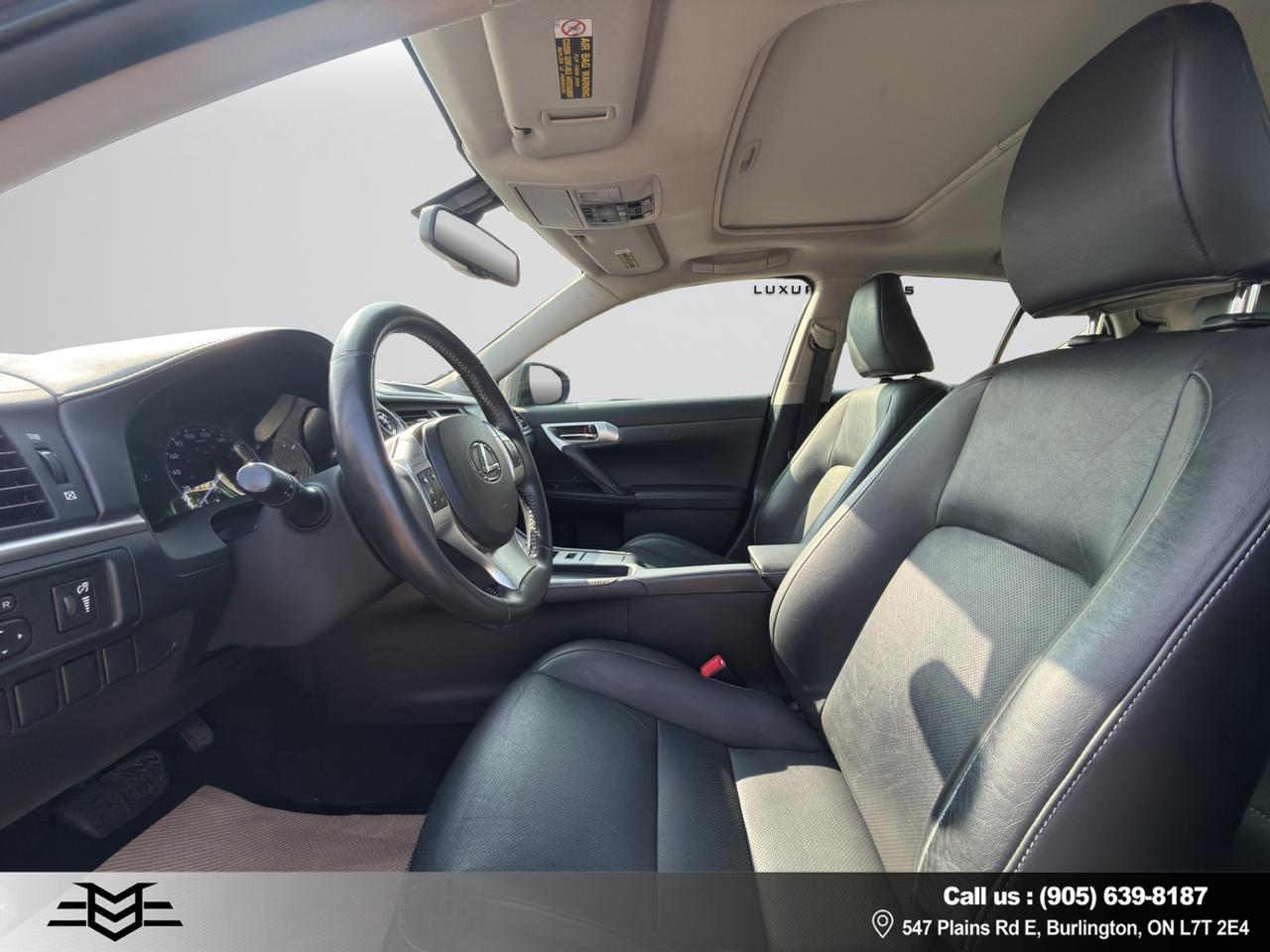 2012 Lexus CT 200h Hybrid - Leather -  Heated Seats - Auto !!! Photo