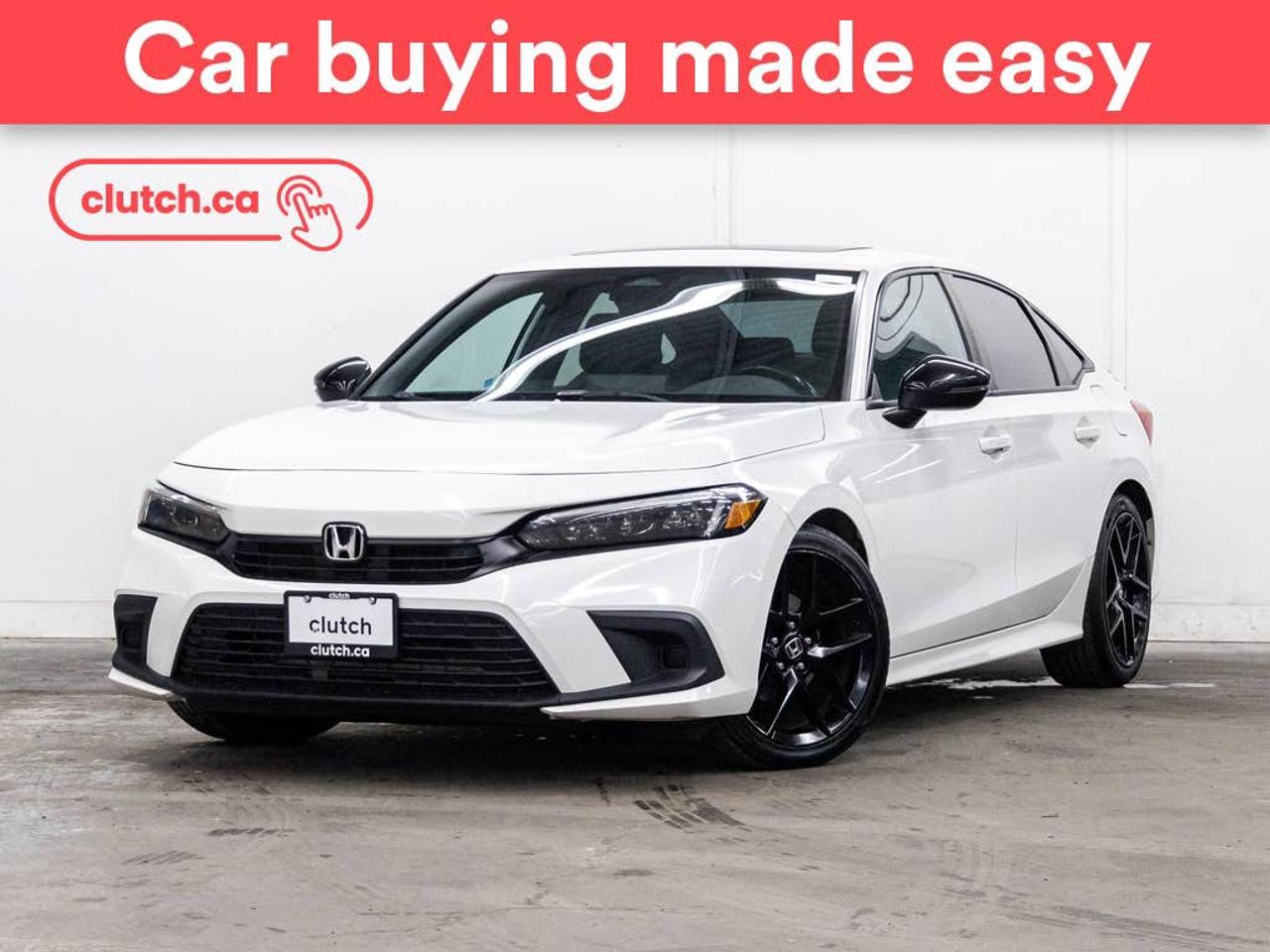 Electric Parking Brake, Brake Assist, Front Heated Seats and more!<br> <br>Clutch is the largest online used car retailer in Canada, delivering a seamless, hassle-free car-buying experience to drivers everywhere. Shop thousands of used cars online, get the right one delivered to your door, and enjoy peace of mind with our 10-Day Money-Back Guarantee. How sweet is that? To learn more, visit clutch.ca.<br> <br>The top features for this car include:<br> <br>Auto Stop/Start<br>Electric Parking Brake<br>Brake Assist<br>Front Heated Seats<br>Folding Rear Seats<br>Climate Control<br>Dual Zone Front Climate Control<br>Speed-Sensitive Volume<br>Bluetooth Music<br>Touchscreen Display<br>Cruise Control<br>Adaptive Cruise Control<br>12V Outlet<br>Hands Free Device Connectivity<br>Apple CarPlay<br>Android Auto<br>USB Input<br>Keyless Entry<br>Push Button Start<br>Passive Keyless Entry<br>Keyfob Remote Start<br>Lane Departure Warning<br>Active Lane Keep Assistance<br>Blindspot Sensors<br>Forward Collision Mitigation<br>Pedestrian Detection<br>Traffic Sign Recognition<br>Heated Steering Wheel<br>One-Touch Windows<br>Rear Window Defroster<br>Sunroof<br>Hill Assistance<br>Automatic High Beams<br>Rear View Camera<br>AM/FM Stereo<br> <br>Seamless home delivery - Delivery to your door in a matter of days. Available on select packages.<br> <br>Try it out for 10 days - If you do not like it, we will take it back. <br> <br>Quality assured - All cars go through our rigorous 210-point inspection and reconditioning process.<br> <br>Peace of mind - Warranty and protection plans available.<br> <br>Haggle-free - No haggling or hard sells.<br> <br>100% Transparency - Full inspection reports on every car, including high-res photography and a free Carfax report.<br> <br>Listed price is for cash purchase only and does not include taxes, Shipping Fees (if applicable), Delivery Fees (if applicable), government licensing fees.<br> <br>Previous Provincial Registrations:<br>Quebec<br> <br>Stock # 117904