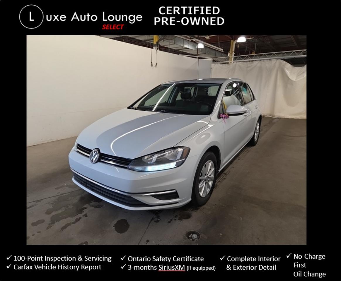 2019 Volkswagen Golf Comfortline, 1 OWNER, HEATED SEATS, BACK-UP CAM!!