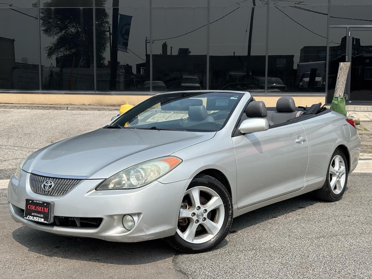 Used 2006 Toyota Camry Solara SLE **CONVERTIBLE-LEATHER-NO ACCIDENTS-CERTIFIED* for sale in Toronto, ON
