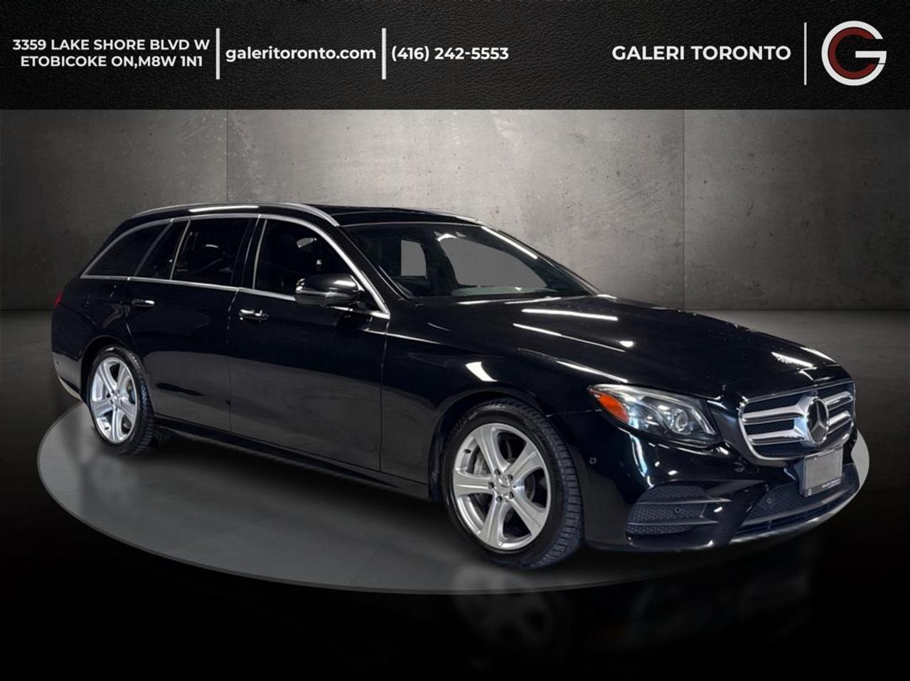 2017 Mercedes-Benz E-Class WAGON E 400 4MATIC|CLEAN CARFAX|BURMESTER Photo0