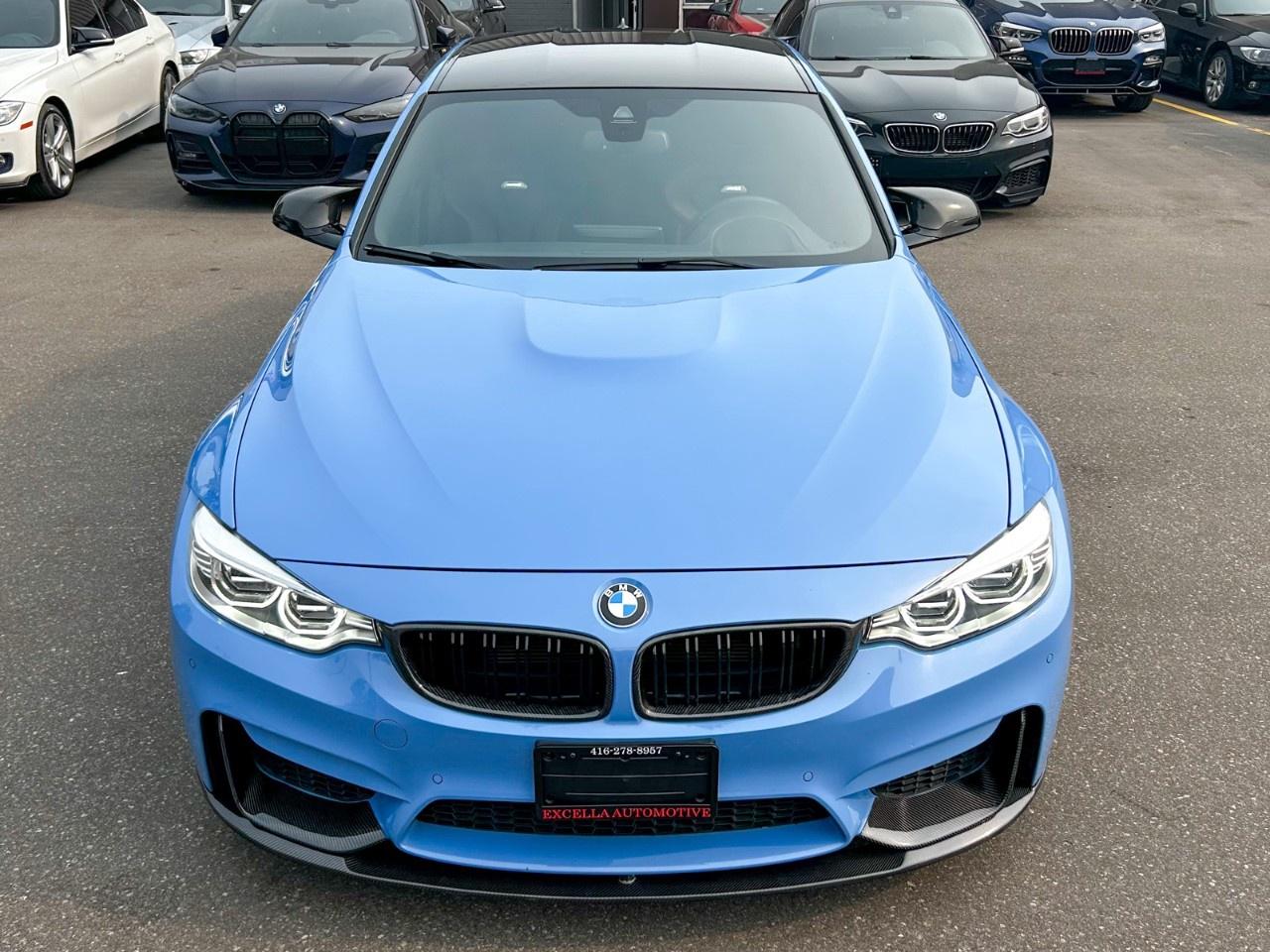 2015 BMW M3 Full Carbon Pckg / Yas Marina Blue / Extended Leather Photo