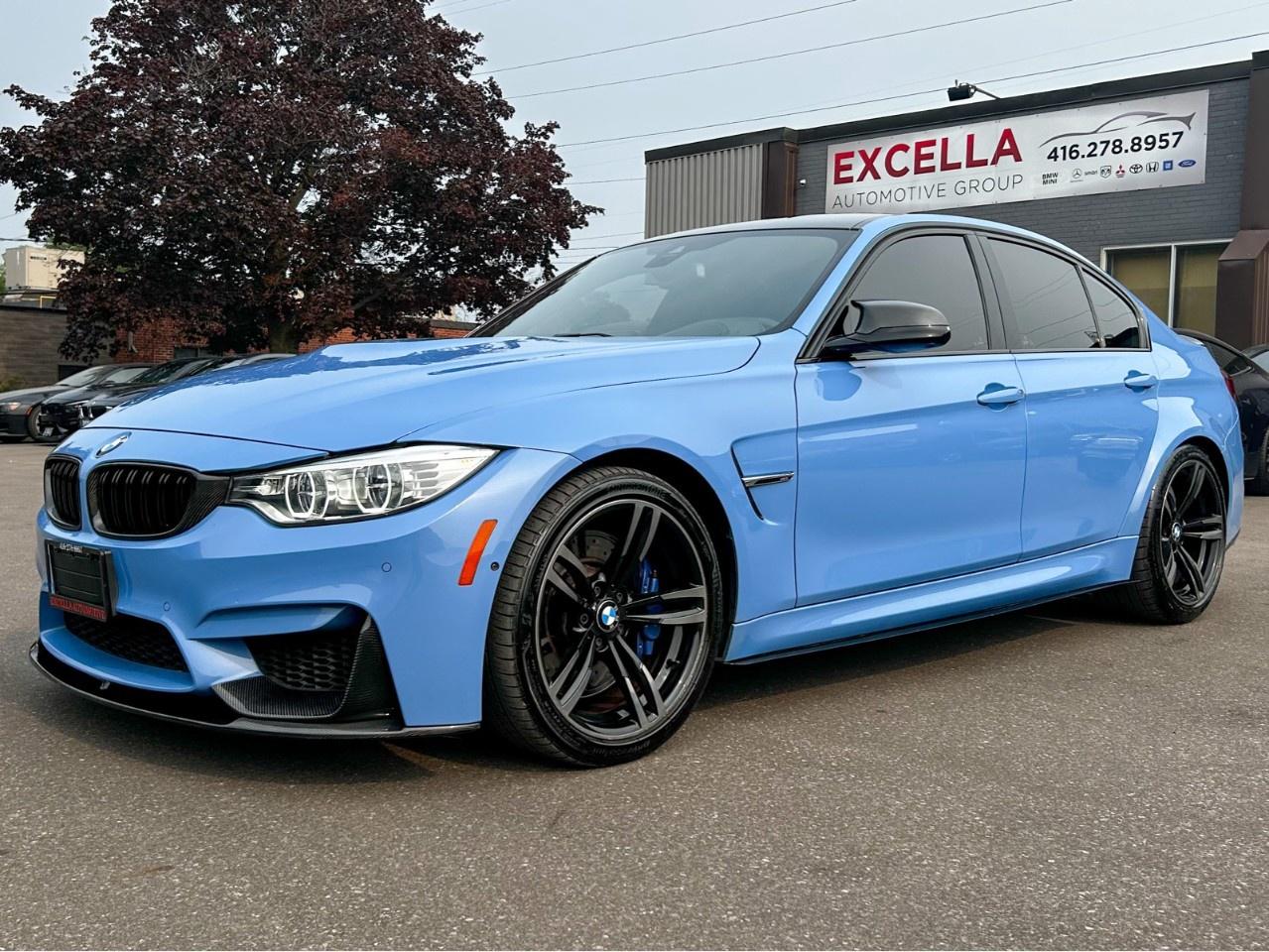 2015 BMW M3 Full Carbon Pckg / Yas Marina Blue / Extended Leather Photo