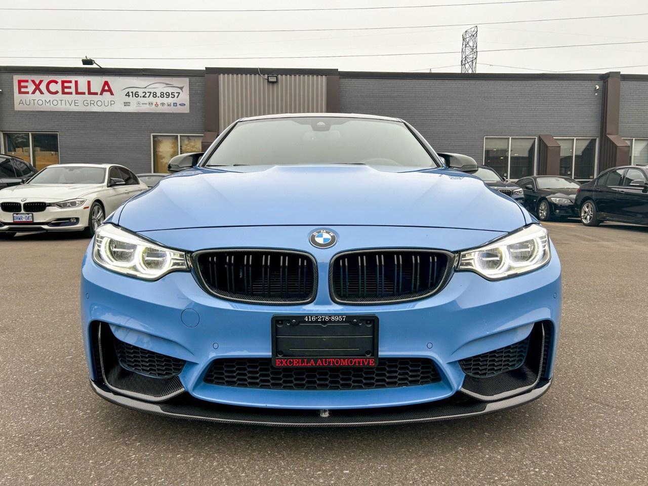 2015 BMW M3 Full Carbon Pckg / Yas Marina Blue / Extended Leather Photo