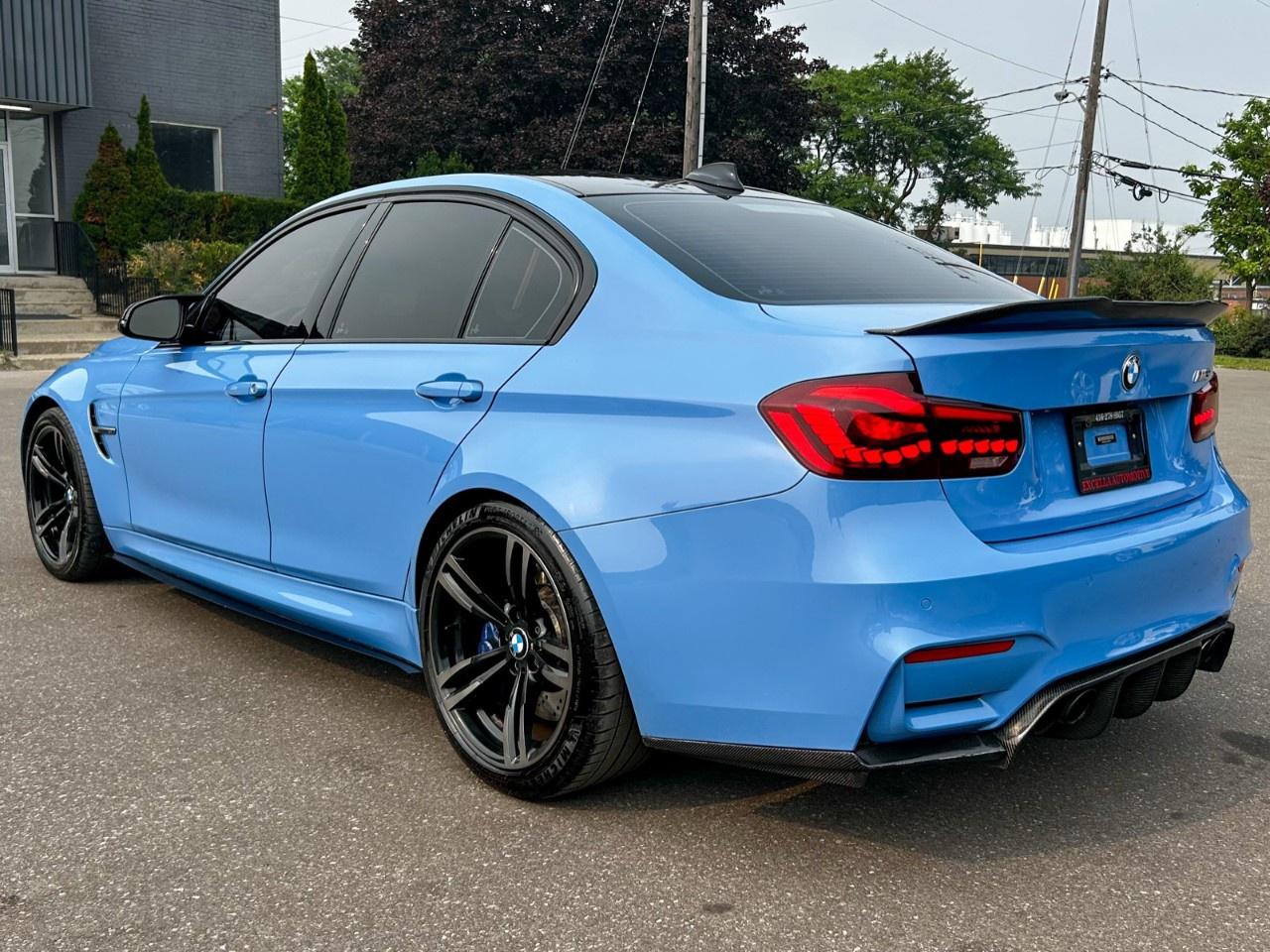 2015 BMW M3 Full Carbon Pckg / Yas Marina Blue / Extended Leather Photo
