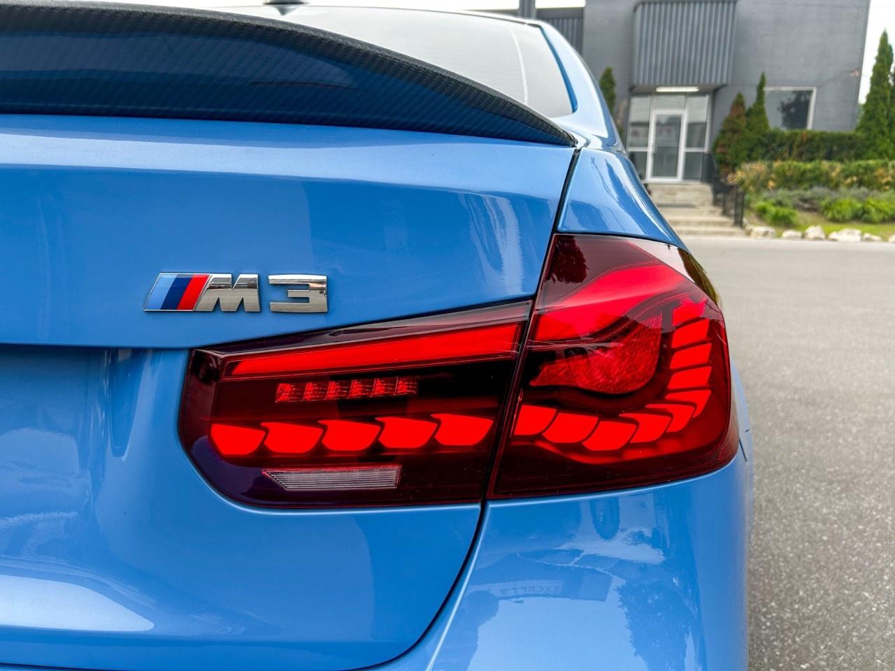 2015 BMW M3 Full Carbon Pckg / Yas Marina Blue / Extended Leather Photo