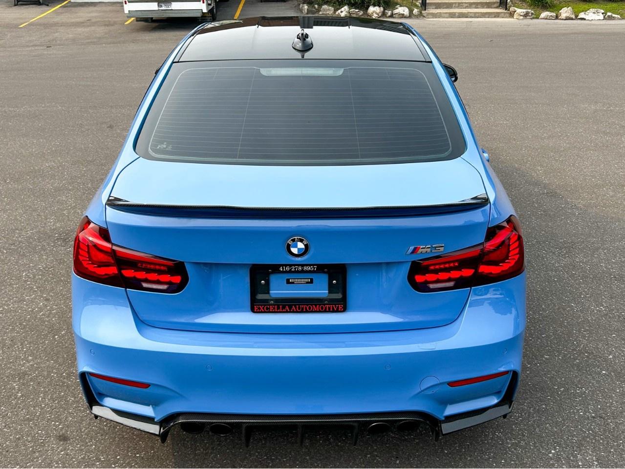 2015 BMW M3 Full Carbon Pckg / Yas Marina Blue / Extended Leather Photo