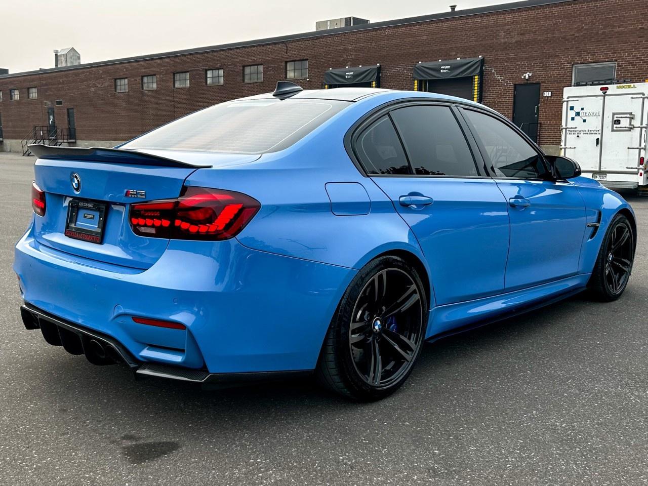 2015 BMW M3 Full Carbon Pckg / Yas Marina Blue / Extended Leather Photo