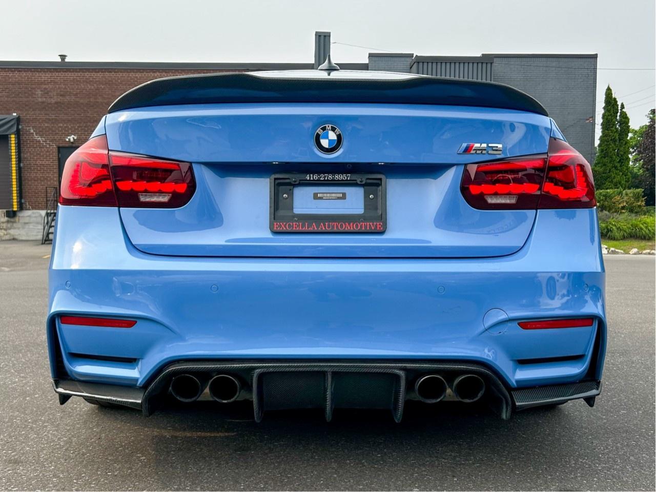 2015 BMW M3 Full Carbon Pckg / Yas Marina Blue / Extended Leather Photo
