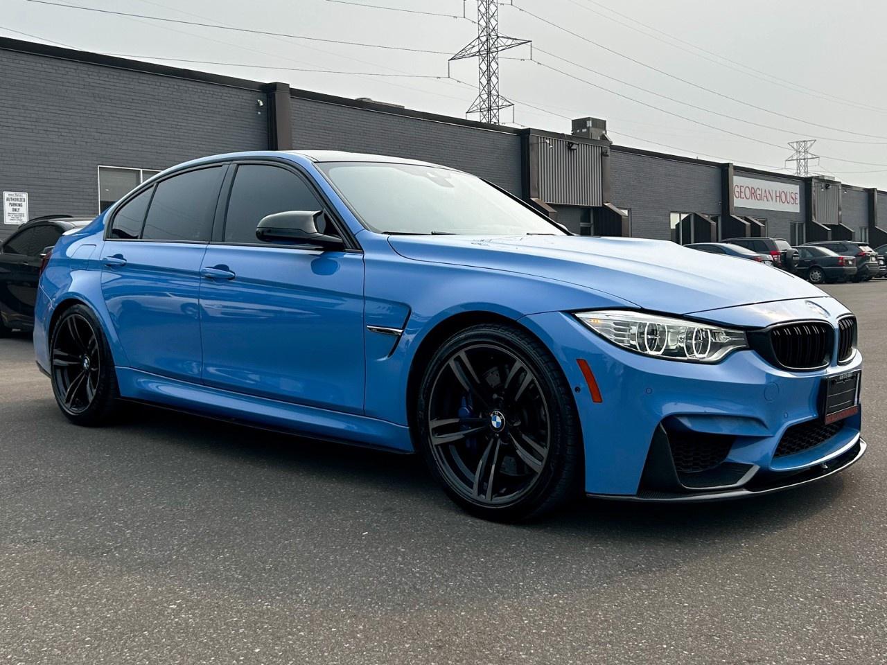 2015 BMW M3 Full Carbon Pckg / Yas Marina Blue / Extended Leather Photo