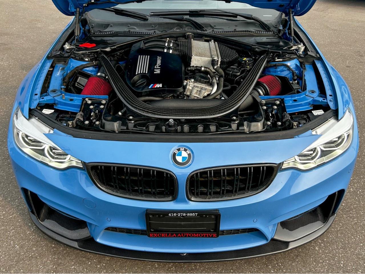 2015 BMW M3 Full Carbon Pckg / Yas Marina Blue / Extended Leather Photo