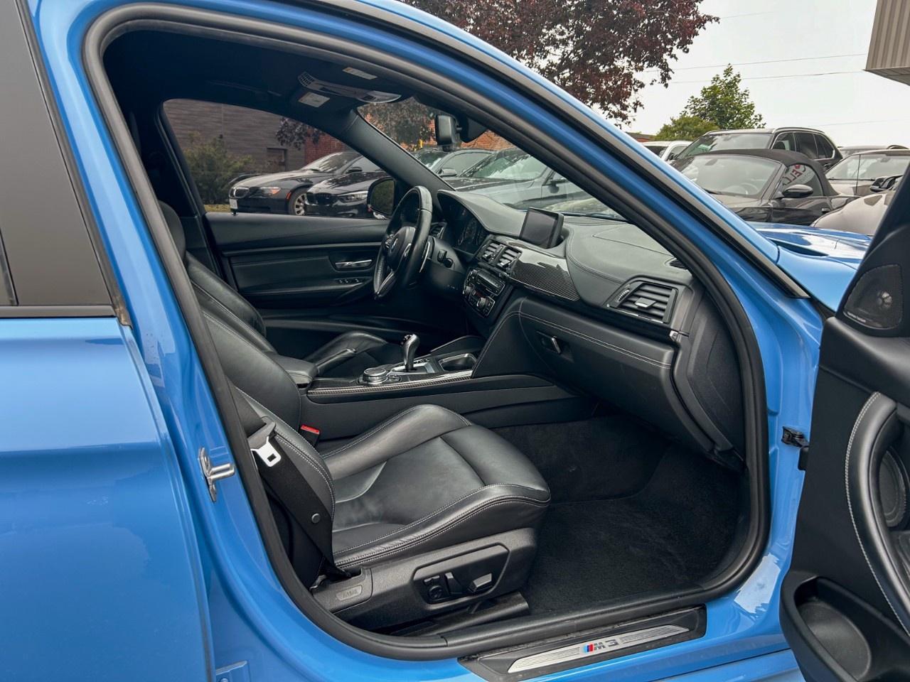 2015 BMW M3 Full Carbon Pckg / Yas Marina Blue / Extended Leather Photo