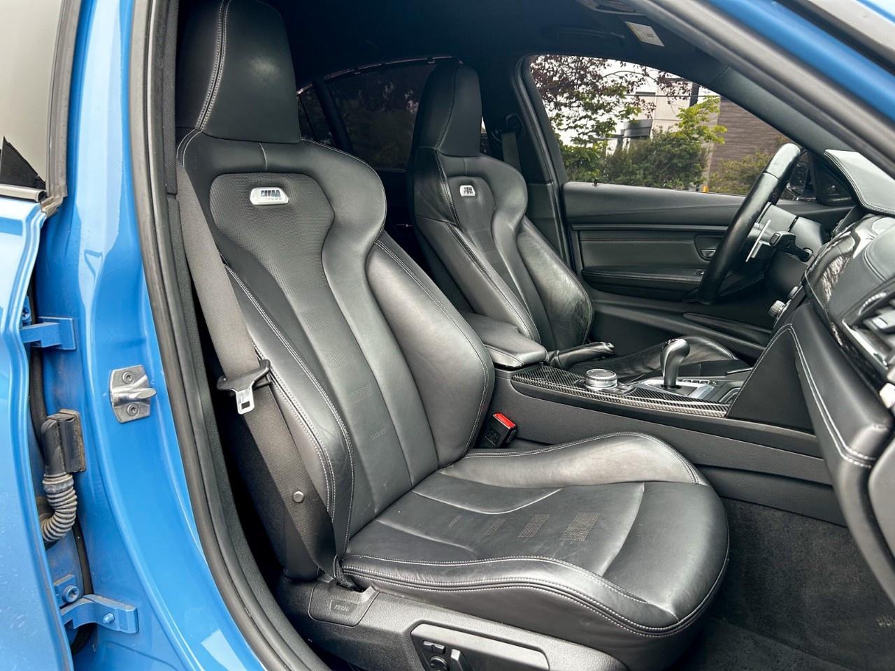 2015 BMW M3 Full Carbon Pckg / Yas Marina Blue / Extended Leather Photo