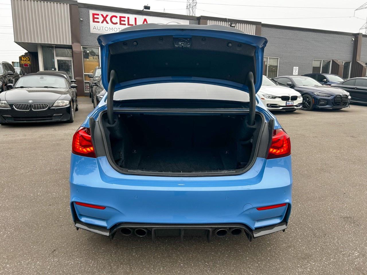 2015 BMW M3 Full Carbon Pckg / Yas Marina Blue / Extended Leather Photo
