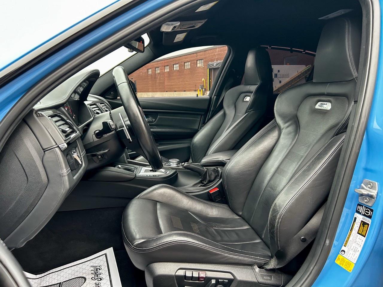 2015 BMW M3 Full Carbon Pckg / Yas Marina Blue / Extended Leather Photo