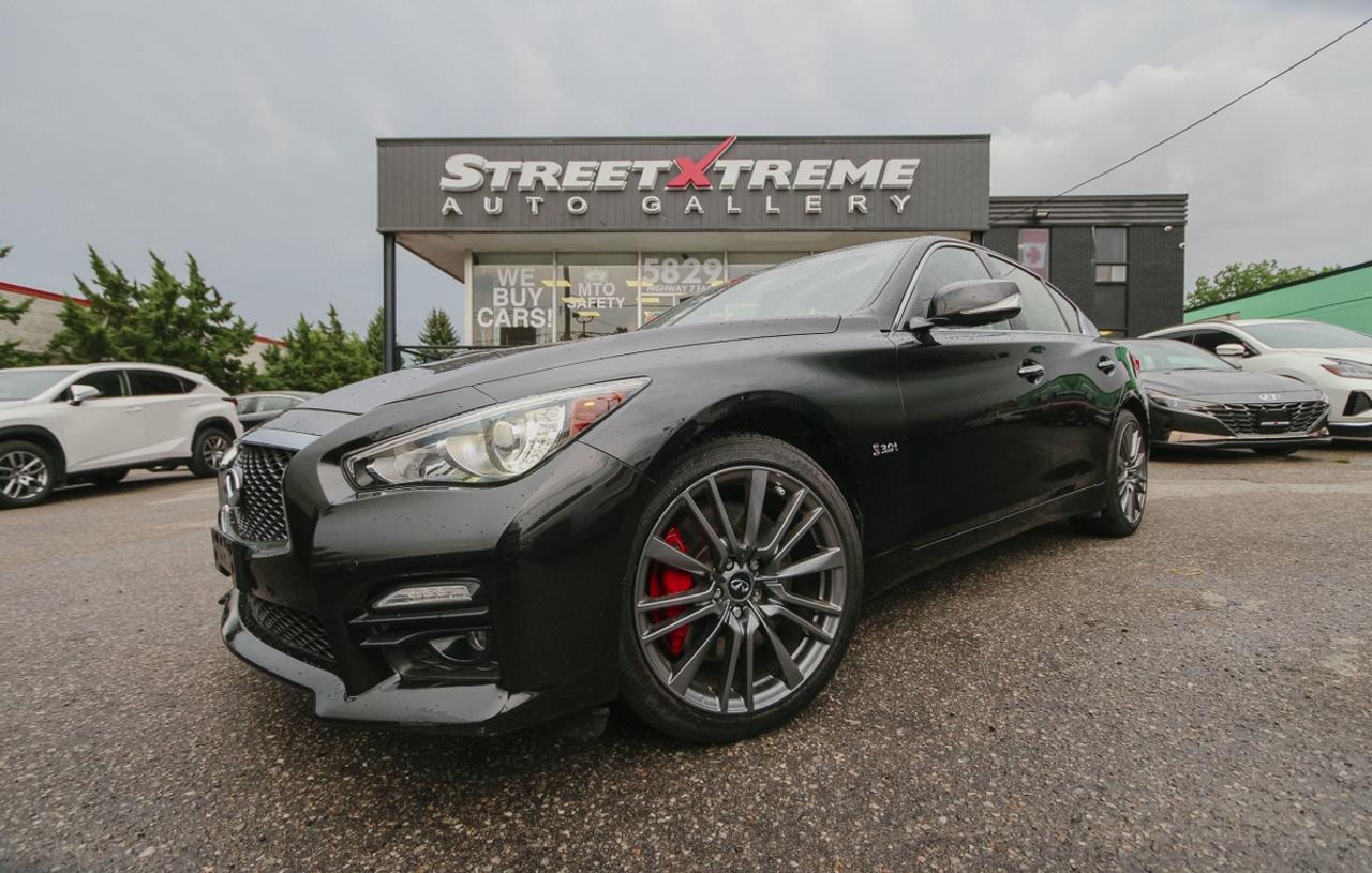 2017 Infiniti Q50 Red Sport 400 - NO ACCIDENTS CLEAN CARFAX Photo0