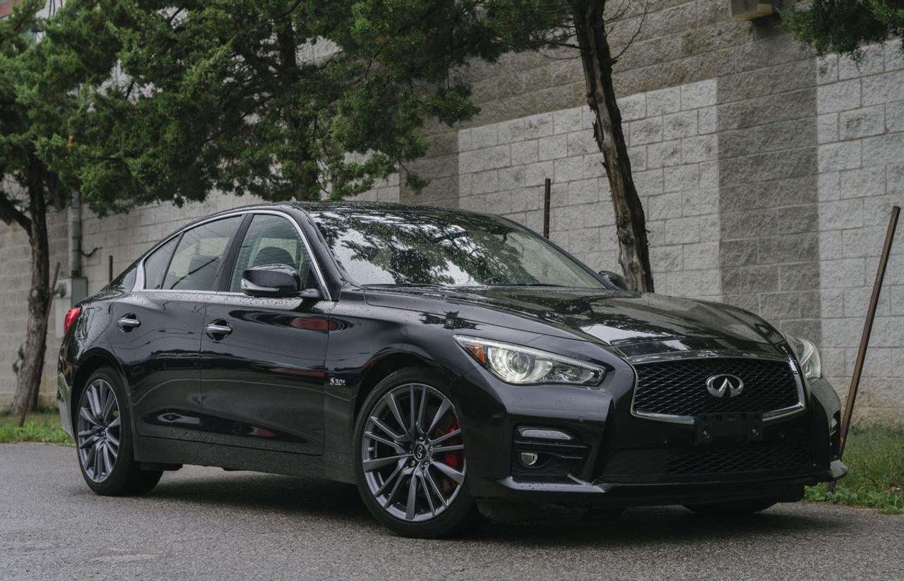 2017 Infiniti Q50 Red Sport 400 - NO ACCIDENTS CLEAN CARFAX Photo