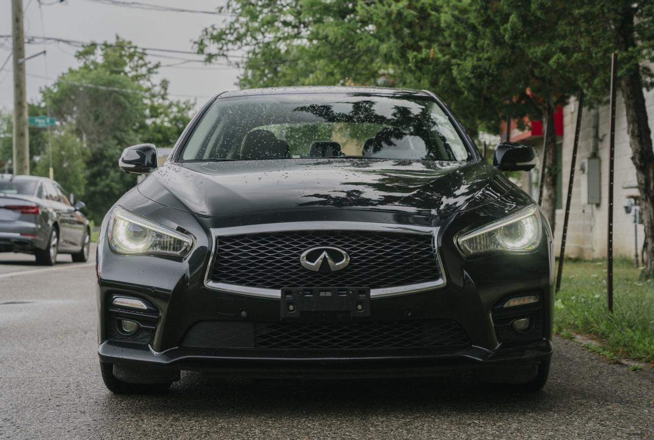 2017 Infiniti Q50 Red Sport 400 - NO ACCIDENTS CLEAN CARFAX Photo