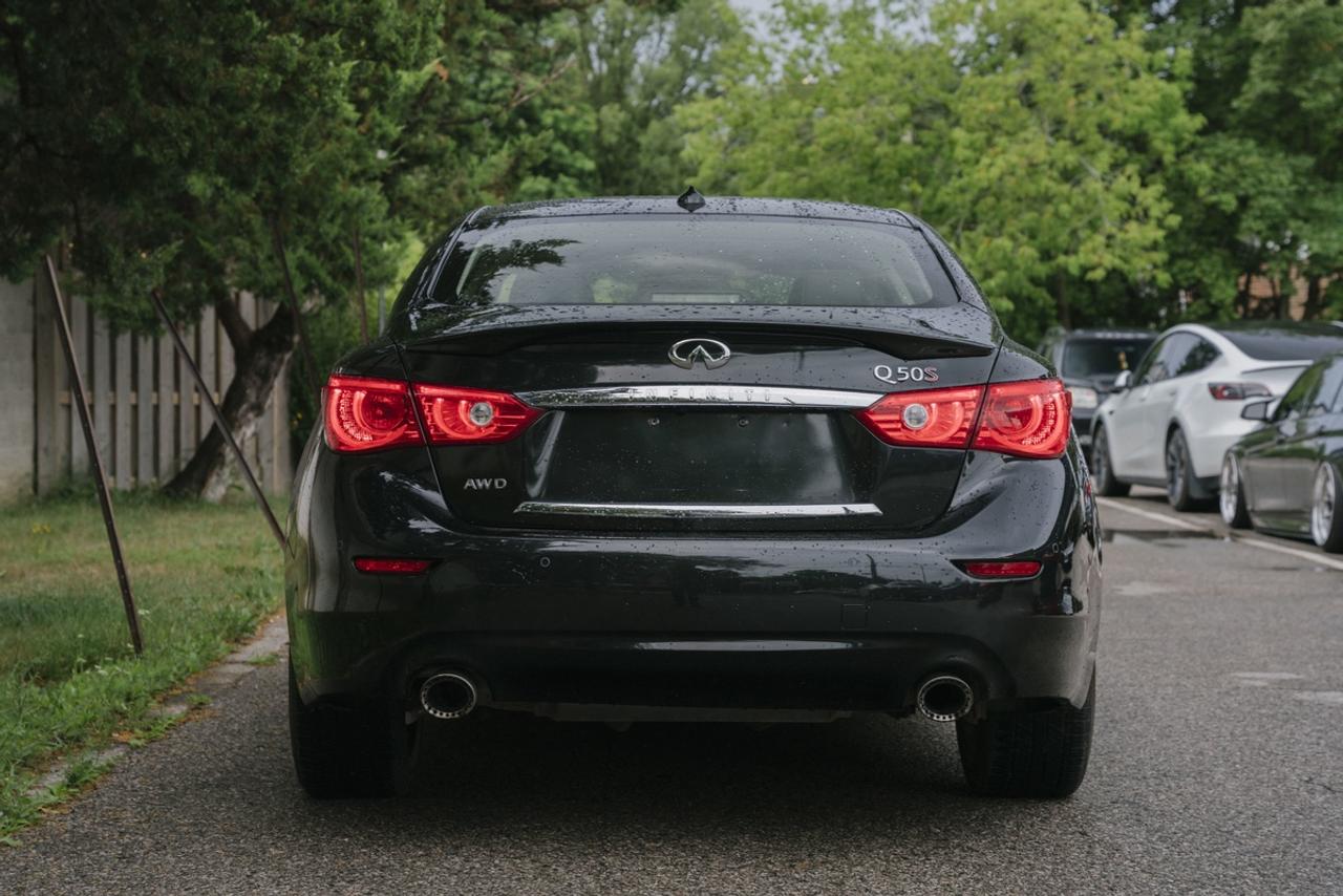 2017 Infiniti Q50 Red Sport 400 - NO ACCIDENTS CLEAN CARFAX Photo