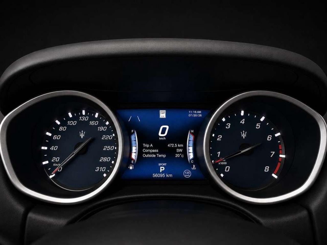 2018 Maserati Ghibli GranSport S Q4   Nero Gloss on Rosso Red Contrast Stitched Leather   Over 3000$ Optional 15-Speaker Bowers & Wilkins  Sou Photo