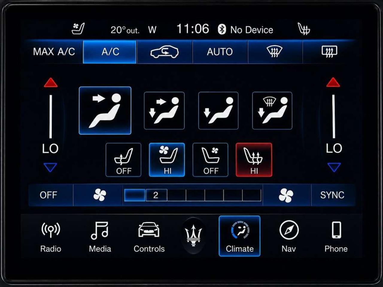 2018 Maserati Ghibli GranSport S Q4   Nero Gloss on Rosso Red Contrast Stitched Leather   Over 3000$ Optional 15-Speaker Bowers & Wilkins  Sou Photo