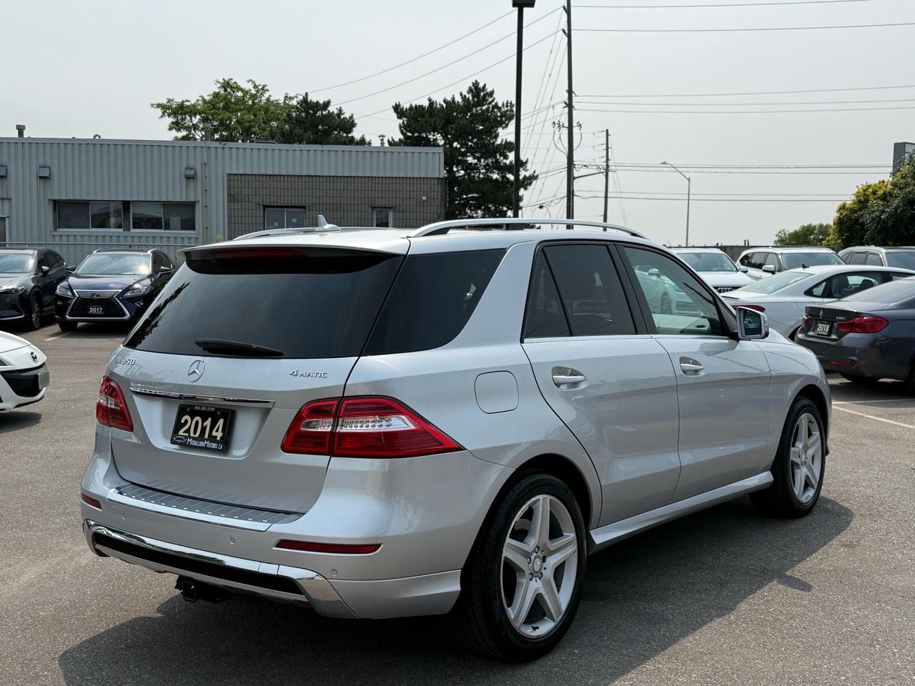 2014 Mercedes-Benz M-Class 4MATIC ML 350  AMG PKG ACCIDENT FREE GAS V6 CERTIF Photo4
