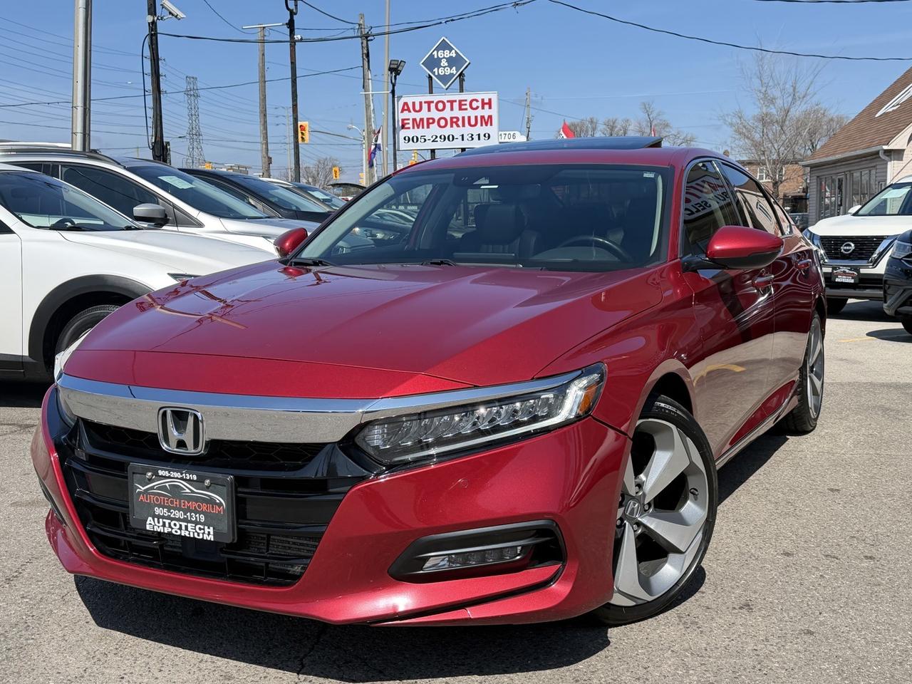2019 Honda Accord Touring   FULLY LOADED   Vented Seats   HUD   Navi Photo