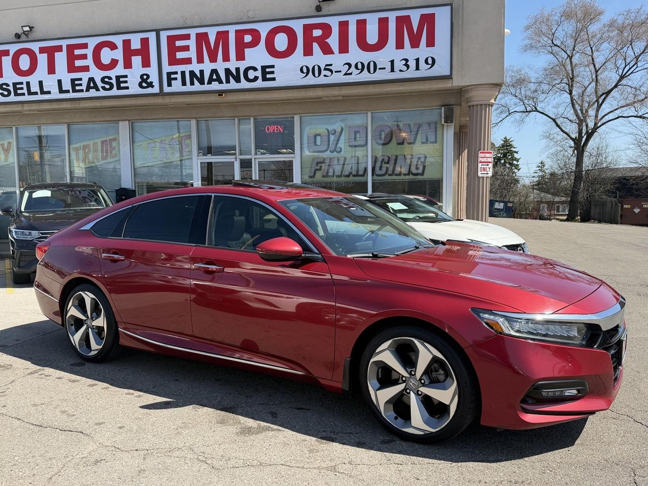 2019 Honda Accord Touring   FULLY LOADED   Vented Seats   HUD   Navi Photo
