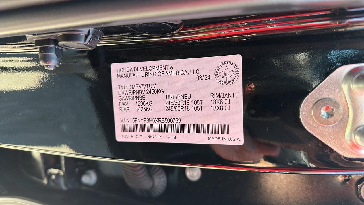 2024 Honda Passport TrailSport AWD Photo