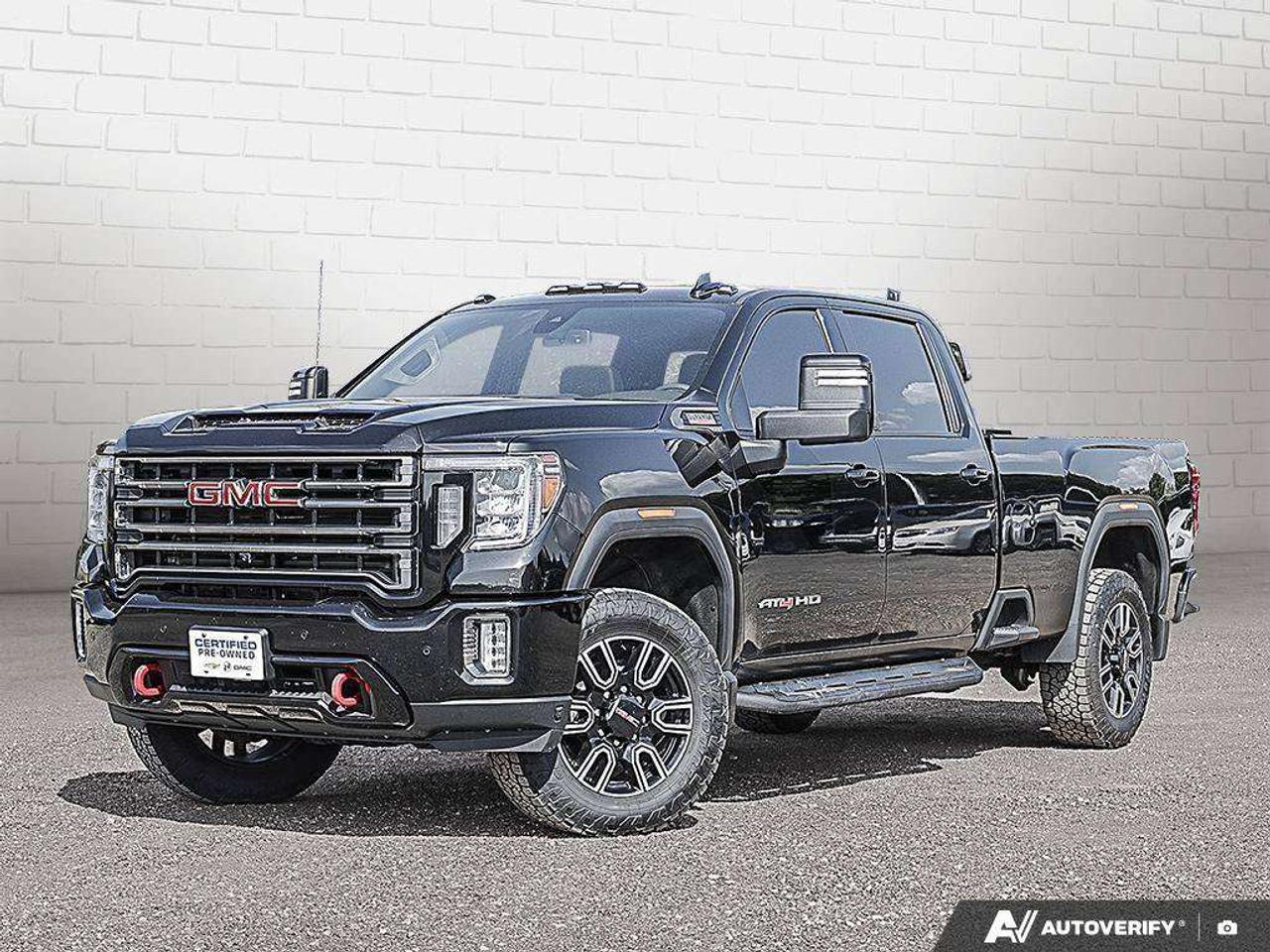 2023 GMC SIERRA 2500HD AT4, 6.6L DURAMAX V8, 4X4, ALLOYS, LEATHER, 1-OWNER, CERTIFIED PREOWNED! Photo