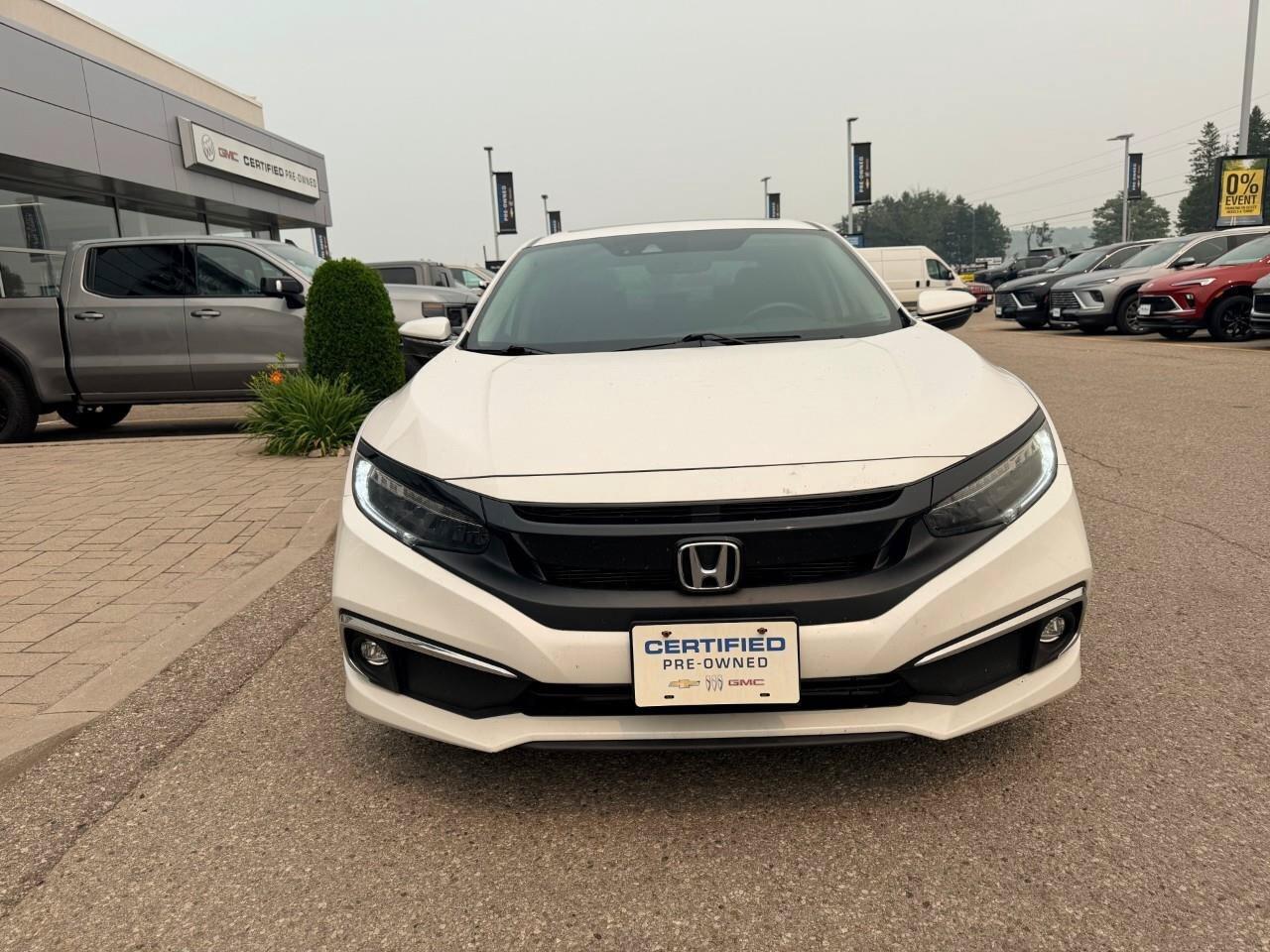 2019 Honda Civic Sedan TouringTOURING, 1.5L 4-CYL, ALLOYS, LEATHR, NAV, 1 Photo
