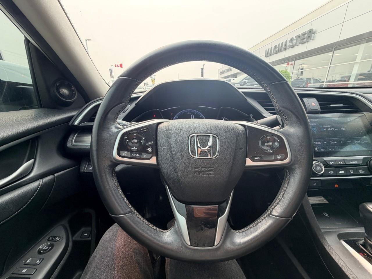 2019 Honda Civic Sedan TouringTOURING, 1.5L 4-CYL, ALLOYS, LEATHR, NAV, 1 Photo
