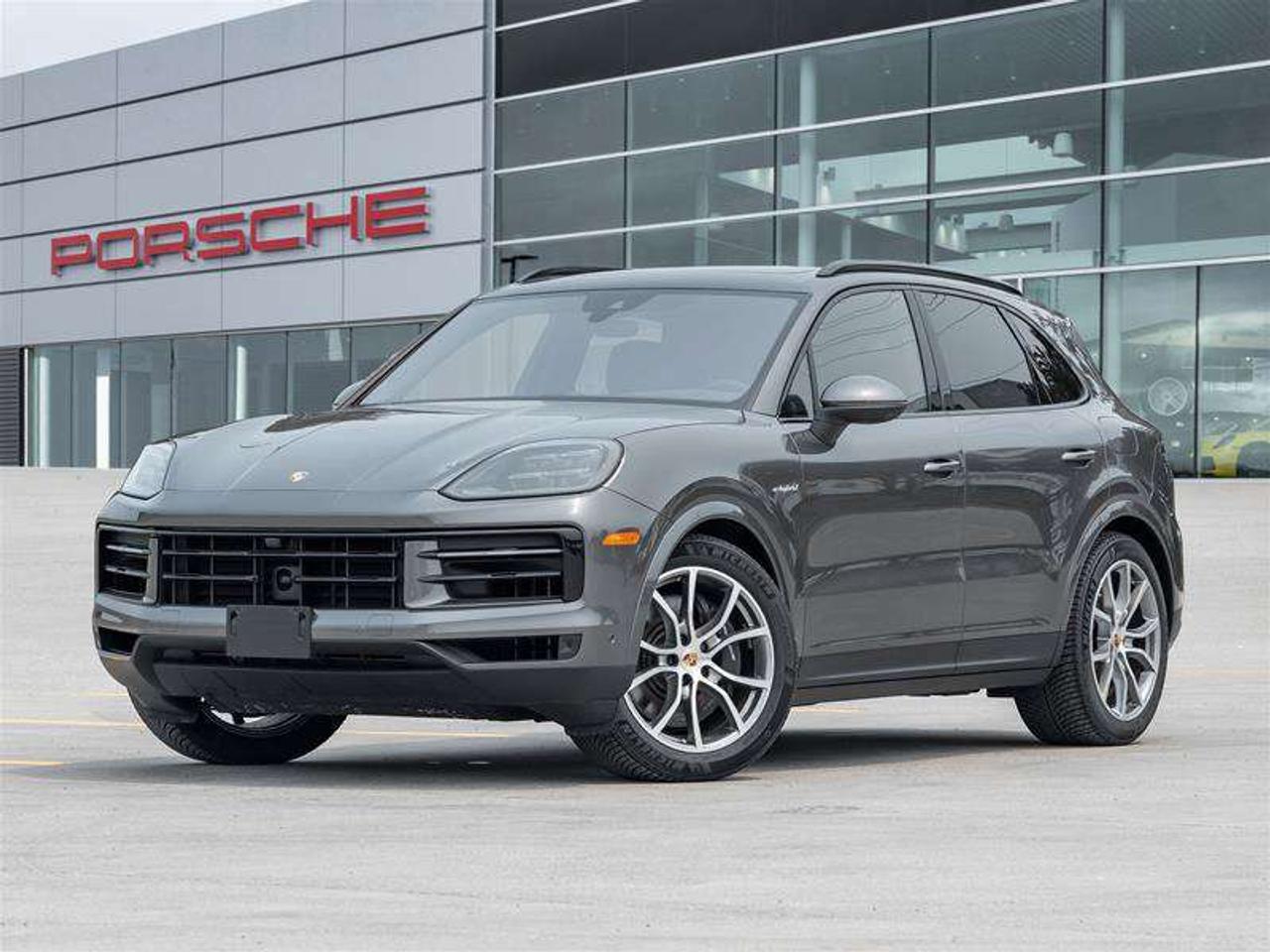 2026 Porsche Cayenne E-Hybrid AWD 2 Sets of Wheels and Tires Premium Plus Pkg 21 Cayenne Exclusive Design Wheels Adaptiv Photo0