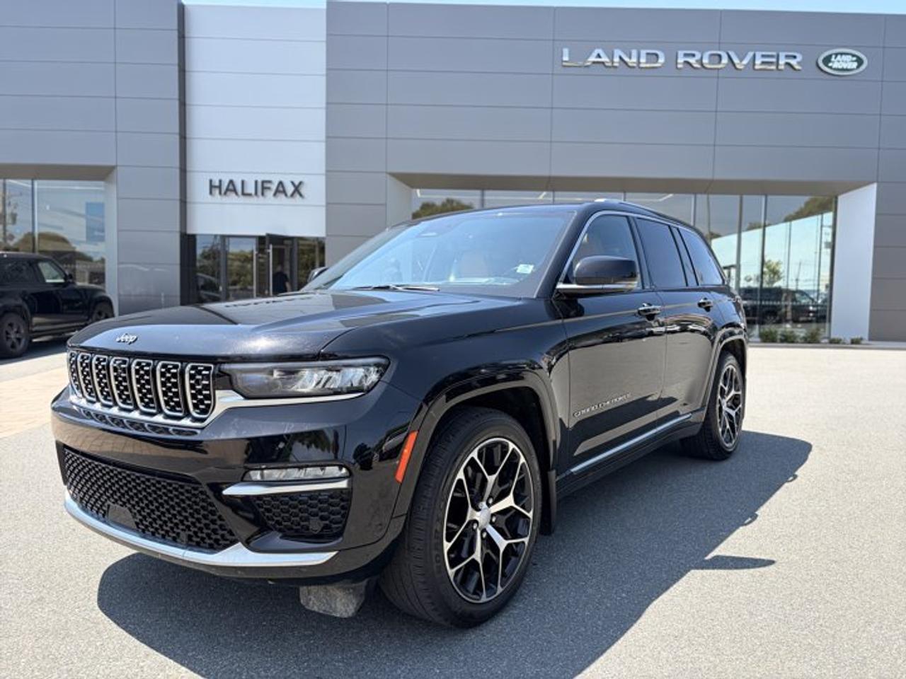 *Land Rover Halifax is pleased to present this exceptional 2023 Jeep Grand Cherokee Summit Reserve 4x4.*Powered by the legendary *5.7L HEMI V8*, this *one-owner, locally traded* Grand Cherokee Summit Reserve has travelled *89,355 kilometres* and offers an exceptional blend of luxury, capability, and refinement. As Jeeps flagship trim, the Summit Reserve is appointed with premium materials, advanced technology, and an extensive list of comfort and safety features, making it equally at home on the highway or off the beaten path.As a *Steele Certified Pre-Owned* vehicle, this Grand Cherokee has successfully completed our comprehensive *Steele Auto Group inspection and enhanced reconditioning process*, performed by factory-trained technicians to meet our exacting standards for quality, safety, and appearance. Steele Certified vehicles are carefully selected to provide added confidence and peace of mind with your purchase.Contact Land Rover Halifax today to arrange your personal viewing or test drive and experience everything this exceptional 2023 Jeep Grand Cherokee Summit Reserve has to offer.
