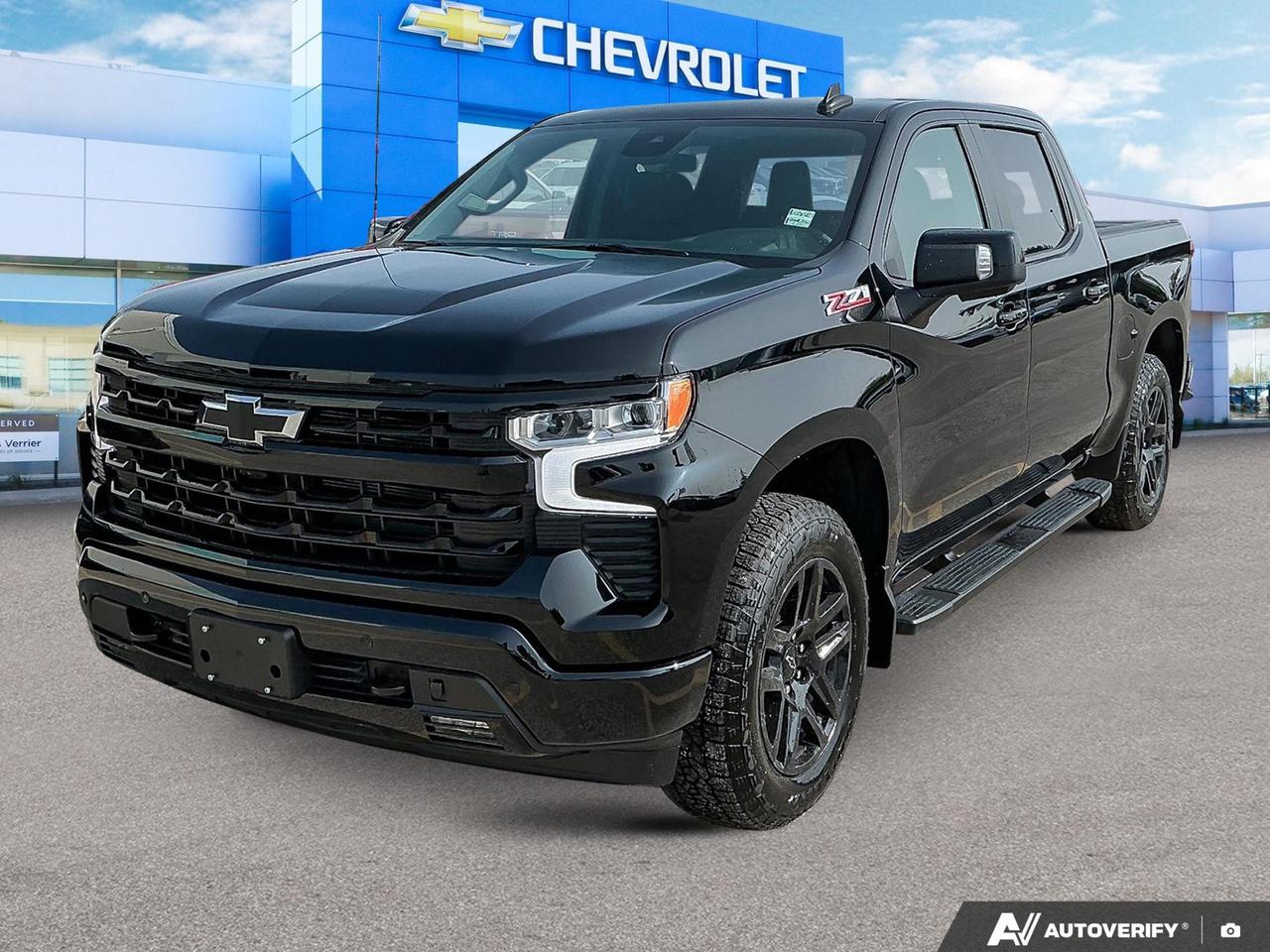 Price Includes Added Accessories Tailgate Assist Handle | 3 Years Sirius XM | Multi-Flex Tailgate | Safety Package | Off-Road and Protection Package | LPO - Dark Essentials Package | Convenience Package || | Engine Block Heater | Adaptive Cruise Control
The 2026 Silverado 1500 RST in a sharp all-black exterior and interior combo is ready to work and ready to impress. With just 10 km on the odometer, this is as fresh as it gets  powered by a capable 5.3L V8 with full-time 4WD capability, making it equally at home on the job site or the open highway.

- 5.3L 8-cylinder engine paired with 4-Wheel Drive for serious towing and off-road capability
- Auto-locking rear differential for added traction when conditions get tough
- 4-wheel antilock disc brakes with DURALIFE rotors for confident stopping power
- Electric Power Steering (EPS) with rack-and-pinion for precise, responsive handling
- Front LED fog lamps and deep-tinted glass  functional and sharp-looking
- Comprehensive airbag system including front, side-impact, and head-curtain coverage
- StabiliTrak stability control with Proactive Roll Avoidance, trailer sway control, and hill start assist
- Teen Driver technology with in-vehicle report card for added peace of mind for families

Ready to make it yours? Visit Birchwood Chevrolet Buick GMC in person or at birchwoodchevrolet.ca to reserve this truck, start your purchase online, or book a test drive. Our team is here to answer any questions and make the process straightforward from start to finish.
See three brands under one roof at Birchwood Chevrolet Buick GMC  the only place in Winnipeg where you can compare GMC, Chevrolet, and Buick all in one visit. Save yourself some time, see a great selection, and learn everything you need to know. 

Your Experience is Everything at Birchwood Chevrolet Buick GMC. 

Click, call (204) 837-5811, or visit Birchwood Chevrolet Buick GMC at the Birchwood Auto Park, 3965 Portage Avenue West at the Perimeter.

Dealer Permit #4240.
Dealer permit #4240