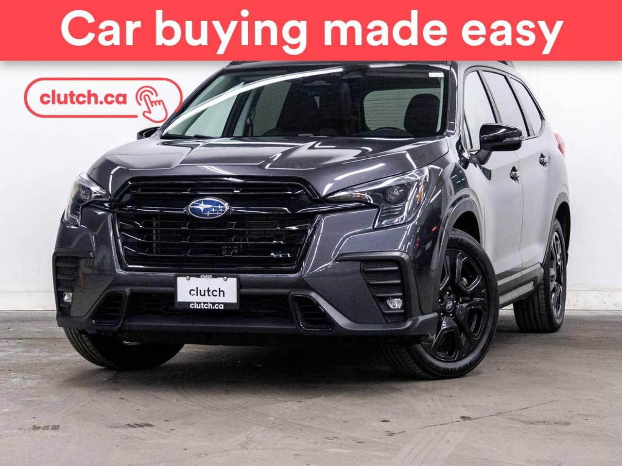 Electric Parking Brake, Brake Assist, Power Tailgate/Hatch and more!<br> <br>Clutch is the largest online used car retailer in Canada, delivering a seamless, hassle-free car-buying experience to drivers everywhere. Shop hundreds of used cars online, get the right one delivered to your door, and enjoy peace of mind with our 10-Day Money-Back Guarantee. How sweet is that? To learn more, visit clutch.ca.<br> <br>The top features for this car include:<br> <br>Ambient Lighting<br>Electric Parking Brake<br>Brake Assist<br>Power Tailgate/Hatch<br>Auto Dimming Rearview Mirror<br>Front Heated Seats<br>Power Lumbar Support<br>Folding Rear Seats<br>Manual Fold-Into-Floor Third Row Seat<br>Synthetic Leather Seats<br>Climate Control<br>Dual Zone Front Climate Control<br>Rear Climate Control<br>Speed-Sensitive Volume<br>Bluetooth Music<br>Touchscreen Display<br>Cruise Control<br>Adaptive Cruise Control<br>Integrated Garage Door Opener<br>12V Outlet<br>Hands Free Device Connectivity<br>Apple CarPlay<br>Android Auto<br>USB Input<br>Keyless Entry<br>Push Button Start<br>Passive Keyless Entry<br>Rear Seat Reminder<br>Lane Departure Warning<br>Active Lane Keep Assistance<br>Blindspot Sensors<br>Forward Collision Mitigation<br>Rear Collision Warning<br>Rear Collision Mitigation<br>Pedestrian Detection<br>Driver Attention Alert<br>Heated Steering Wheel<br>One-Touch Windows<br>Rear Window Defroster<br>Panoramic Sunroof<br>Hill Assistance<br>Automatic High Beams<br>Rear View Camera<br>Power Driver Seat<br>Automatic Brake Hold<br>Selectable Terrain Modes<br>App Remote Start<br> <br>Seamless home delivery - Delivery anywhere in Nova Scotia, anywhere on PEI, and East of Fredericton, New Brunswick. Available on select packages.<br> <br>Try it out for 10 days - If you do not like it, we will take it back.<br> <br>Quality assured - Rigorous 210-point inspection and reconditioning process.<br> <br>Peace of mind - Warranty and protection plans available. Plus, every Clutch car comes with a 2-year MVI.<br> <br>Haggle-free - No haggling or hard sells.<br> <br>100% Transparency - Full inspection reports on every car, including high-res photography and a free Carfax report.<br> <br>Listed price is for cash purchase only and does not include taxes, Shipping Fees (if applicable), Delivery Fees (if applicable), government licensing fees.<br> <br>Previous Provincial Registrations:<br>Ontario<br> <br>Stock # 118114