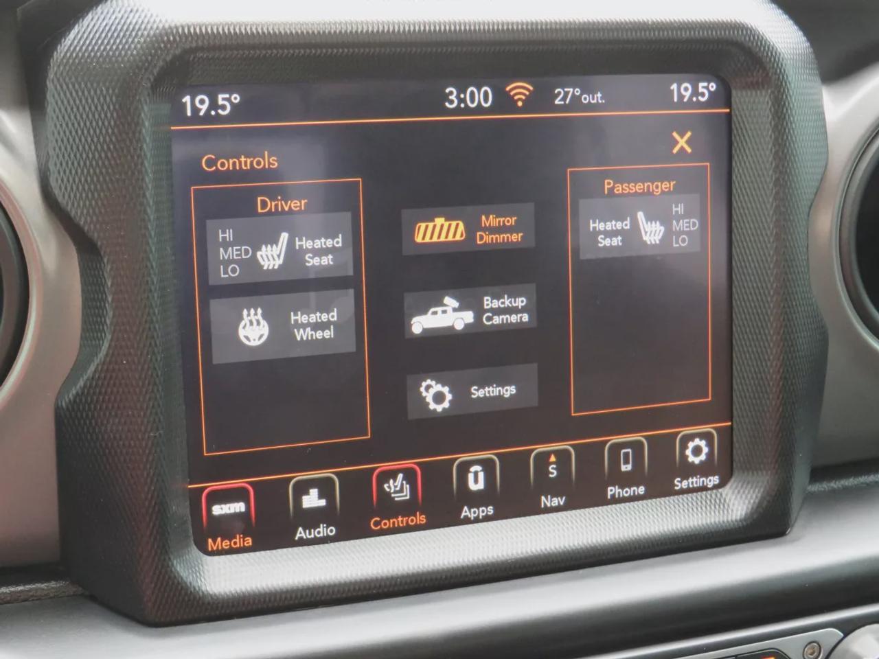 2021 Jeep Gladiator Sport | 4x4 | Automatic | Alloy Wheels | Removable Soft Top | Tow Hooks | Skid Plates | Air Conditioning | Cruise Control | Touchscreen Display | Android Auto & Apple CarPlay | USB-C Ports | Back-Up Camera | Steering Wheel Audio Controls | Heated Power Mi Photo