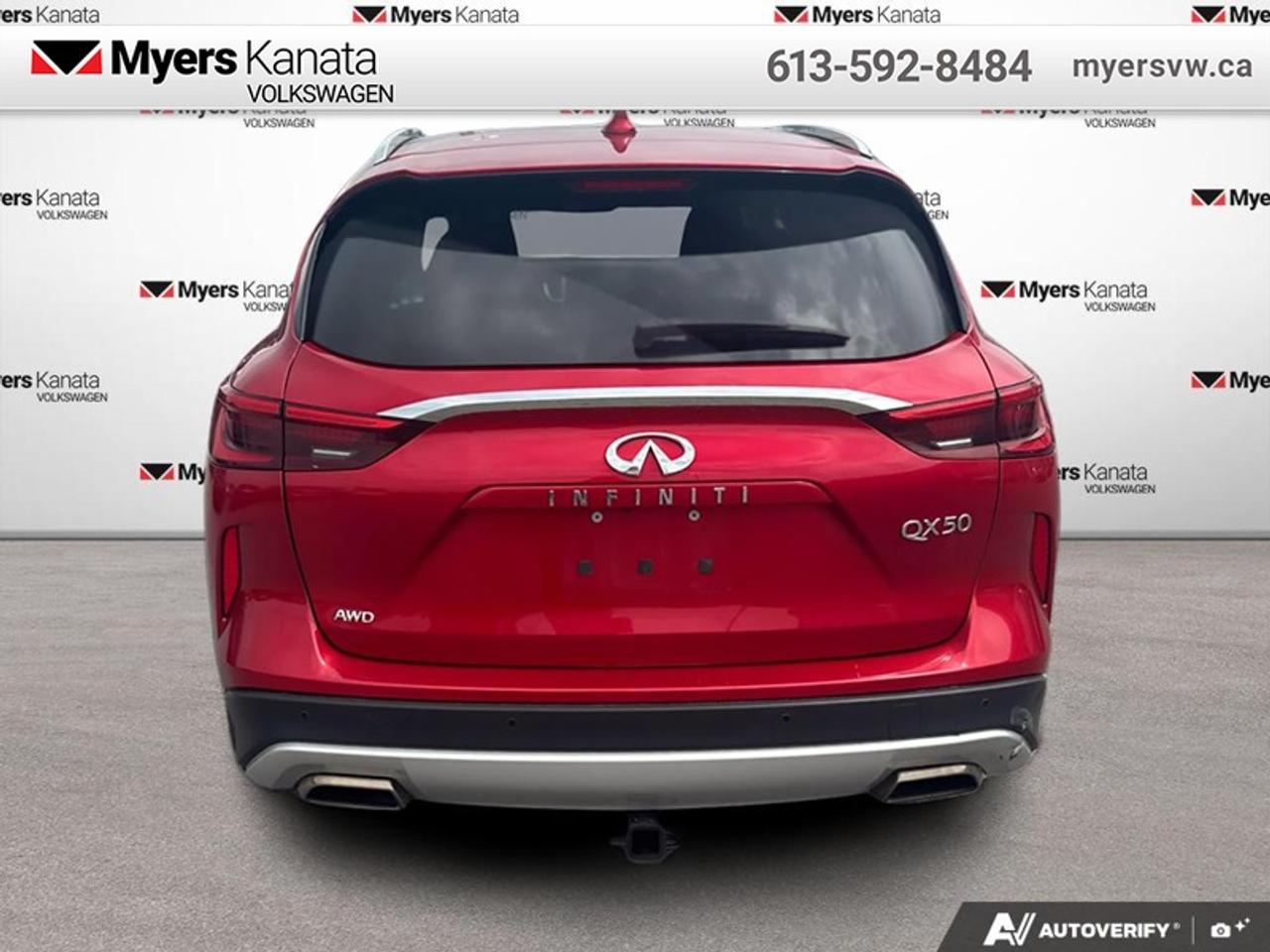 2020 Infiniti QX50 PURE AWD  - Sunroof -  Heated Seats Photo