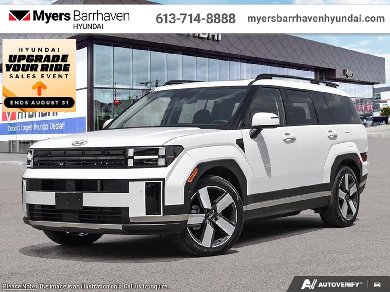 <b>Navigation,  360 Camera,  Cooled Seats,  Sunroof,  Power Liftgate!</b><br> <br> With exceptional efficiency and practicality in mind, this 2026 Santa Fe Hybrid is ready for your next family adventure.<br> <br>Refinement wrapped in ruggedness, capability married to style, and adventure ready attitude paired to a comfortable drive. These things make this 2026 Santa Fe Hybrid an amazing SUV. If you need a ready to go SUV that makes every errand an adventure and makes every adventure a journey, this 2026 Santa Fe Hybrid was made for you.<br> <br>This Creamy White SUV has an Automatic transmission and is powered by a 231HP 1.6L 4 Cylinder Engine. <br> <br> Our Santa Fe Hybrids trim level is Luxury. This upscale hybrid SUV combines confident all-wheel-drive performance with an exceptionally refined and feature-rich cabin. Its modern exterior showcases LED lighting, a panoramic sunroof, power liftgate, and sleek body-coloured finishes accented by metal-look trim. Inside, comfort meets technology with heated and ventilated front seats, leather upholstery, dual-zone automatic climate control, and a memory system for the drivers seat and mirrors. A large 12.3-inch infotainment display with navigation, Android Auto, Apple CarPlay, Bluelink connectivity, and over-the-air updates ensures effortless control and entertainment on every drive. Advanced safety and driver-assist systems such as Blind-Spot Collision Warning, Surround View Monitor, Forward Collision-Avoidance Assist, and Lane Following Assist 2 deliver exceptional peace of mind for you and your passengers. This vehicle has been upgraded with the following features: Navigation, 360 Camera, Cooled Seats, Sunroof, Power Liftgate, Heated Steering Wheel, Adaptive Cruise Control.<br><br> <br/><br> o~o