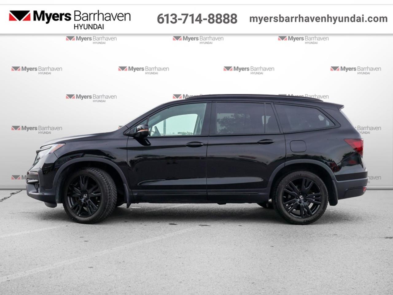 2022 Honda Pilot Black Edition  - Cooled Seats - $246 B/W Photo4