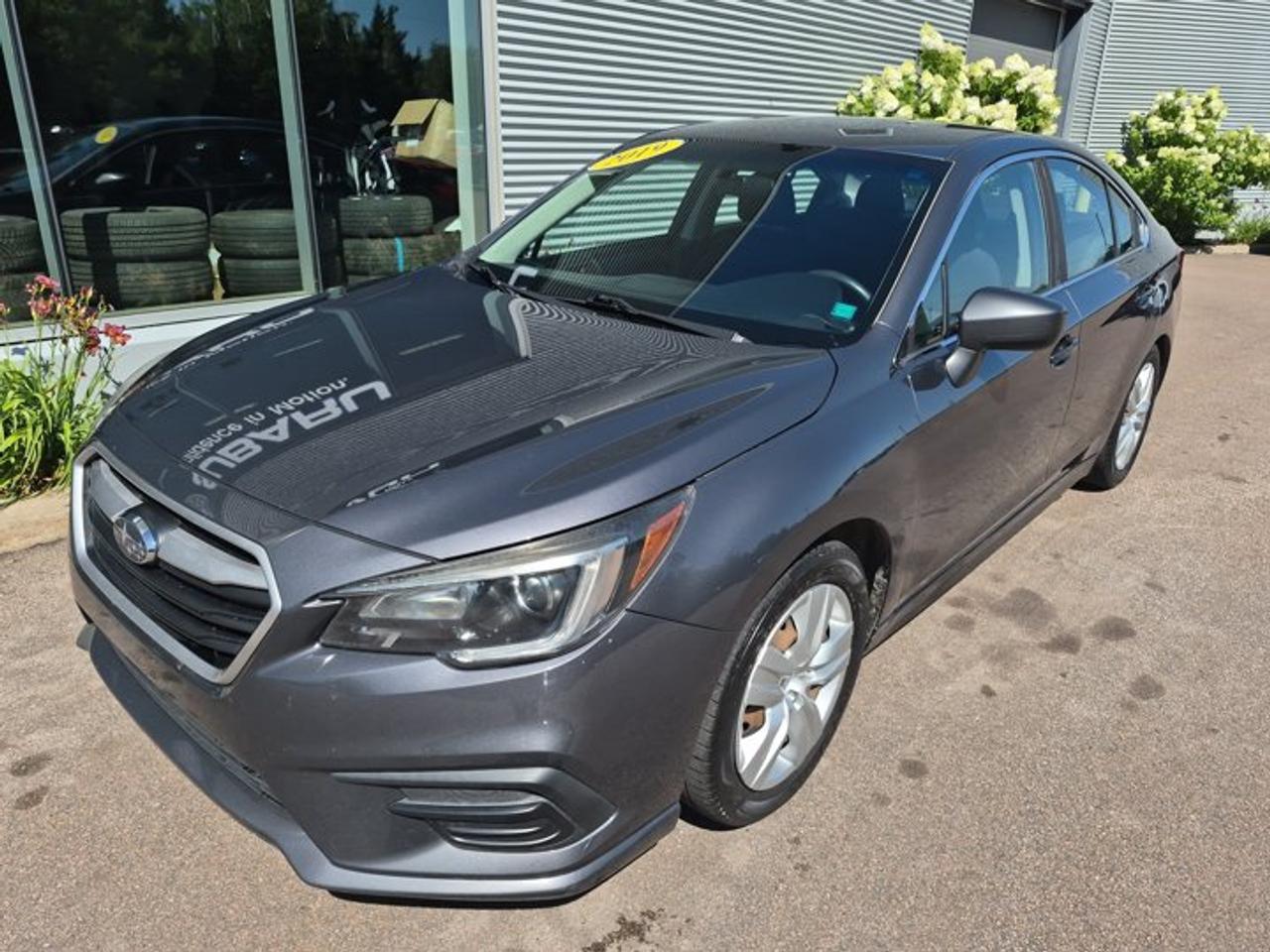 **2019 Subaru Legacy 2.5i | AWD | Heated Seats | Reliable & Comfortable**Drive with confidence in this **2019 Subaru Legacy 2.5i **, a midsize sedan that delivers exceptional all-weather capability, outstanding comfort, and Subarus renowned reliability. Equipped with Subarus legendary Symmetrical Full-Time All-Wheel Drive and a fuel-efficient 2.5L SUBARU BOXER® engine, the Legacy is ready for your daily commute or your next road trip.Inside, youll find a spacious, thoughtfully designed cabin featuring heated front seats, a power drivers seat, dual-zone automatic climate control, and Subaru STARLINK® multimedia with Apple CarPlay®, Android Auto , and Bluetooth® connectivity to keep you comfortable and connected wherever you go.Subaru EyeSight® Driver Assist Technology adds confidence behind the wheel with advanced safety features including Adaptive Cruise Control, Pre-Collision Braking, Lane Departure and Sway Warning, and Lane Keep Assist.**Key Features:*** 2.5L SUBARU BOXER® 4-cylinder engine* Symmetrical Full-Time All-Wheel Drive* Lineartronic® CVT automatic transmission* Subaru EyeSight® Driver Assist Technology* Apple CarPlay® & Android Auto* Bluetooth® hands-free calling and audio streaming* Heated front seats* Power drivers seat* Dual-zone automatic climate control* Rearview camera* Automatic headlights* Cruise control* Split-folding rear seats* Alloy wheels* Keyless entry* Power windows, locks, and mirrorsCombining legendary Subaru safety, all-weather capability, exceptional value, and the added confidence of Subaru Certified Pre-Owned coverage, this **2019 Subaru Legacy 2.5i CPO** is an excellent choice for drivers seeking a dependable and comfortable sedan. Contact us today to schedule your test drive!