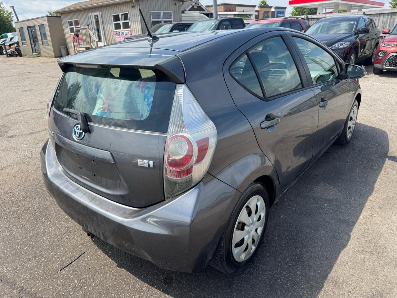 2012 Toyota Prius c HYBRID, HATCHBACK, GREAT ON FUEL, AS IS SPECIAL Photo