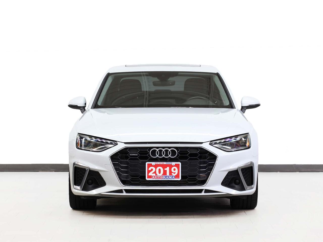 2019 Audi A4 TECHNIK AWD | S-Line | Sunroof | Leather | CarPlay