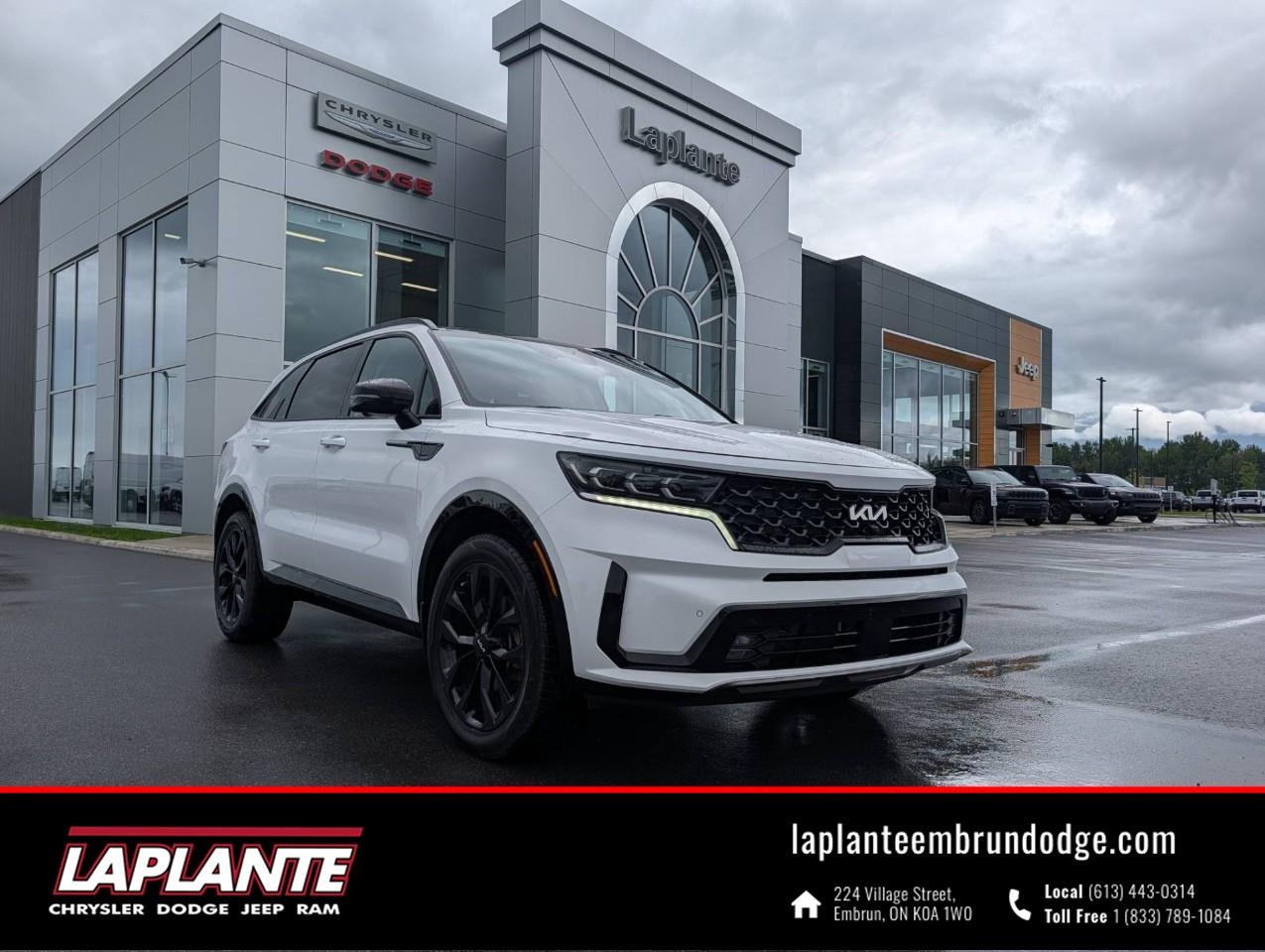 2022 Kia Sorento 2.5T SX w/Burgundy Leather Winter tires on rims Photo0