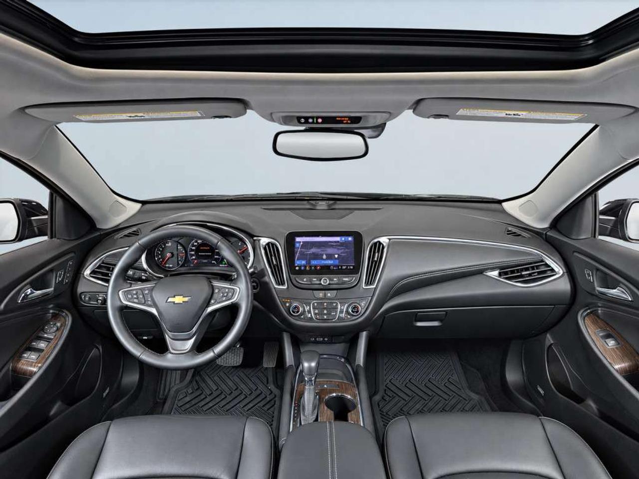 2023 Chevrolet Malibu LT  Mosaic Black Metallic on Jet Black Leather   Turbocharged   8-in Touchscreen with Apple Carplay/Android Auto    Blind Photo