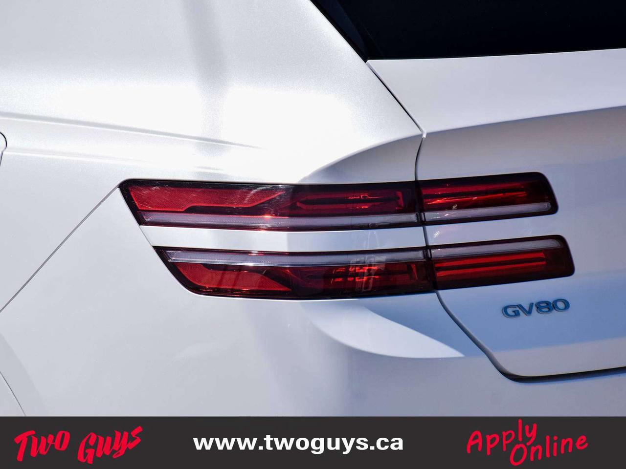 2021 Genesis GV80 3.5T Advanced   7 Pass   Panroof   Caramel Lthr Photo
