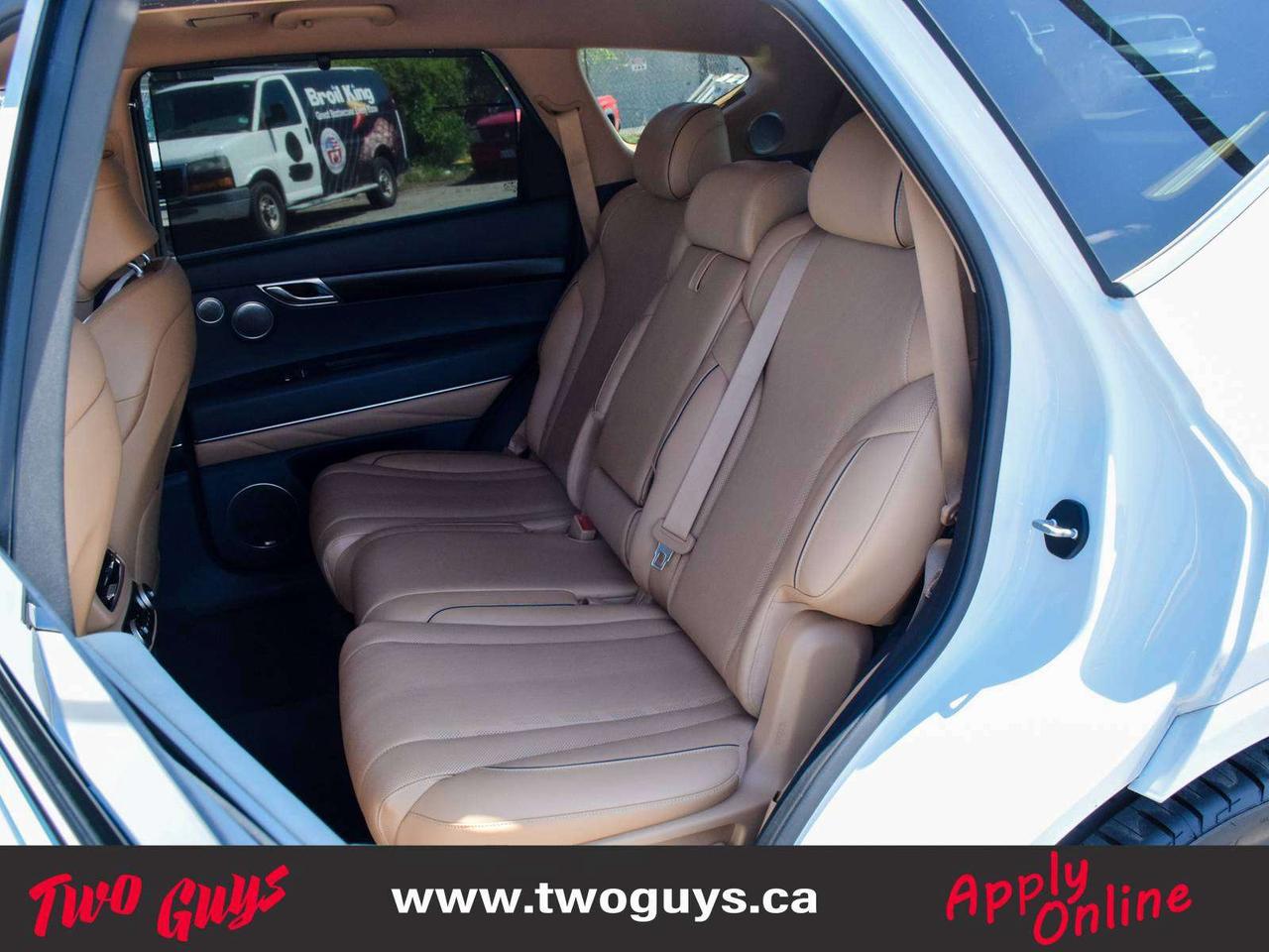 2021 Genesis GV80 3.5T Advanced   7 Pass   Panroof   Caramel Lthr Photo